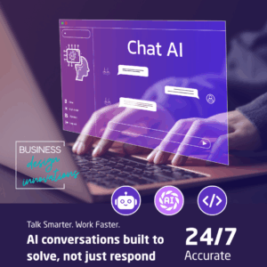Boost Your Business with AI Chatbots & Automation! Tired of missing leads or doing the same tasks over and over? Business Design Innovations helps streamline your workflow, automate follow-ups, and engage customers 24/7 with smart AI chatbots built for your business. Work smarter. Save time. Grow faster.