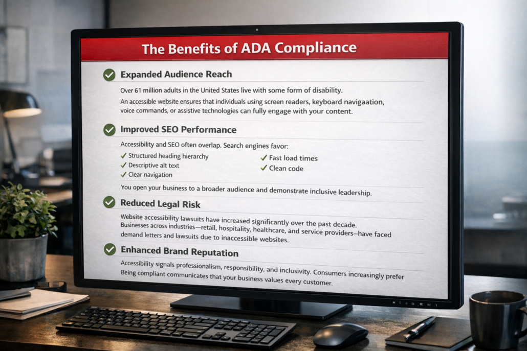 The benefits of ADA Website Compliance Business Design Innovations