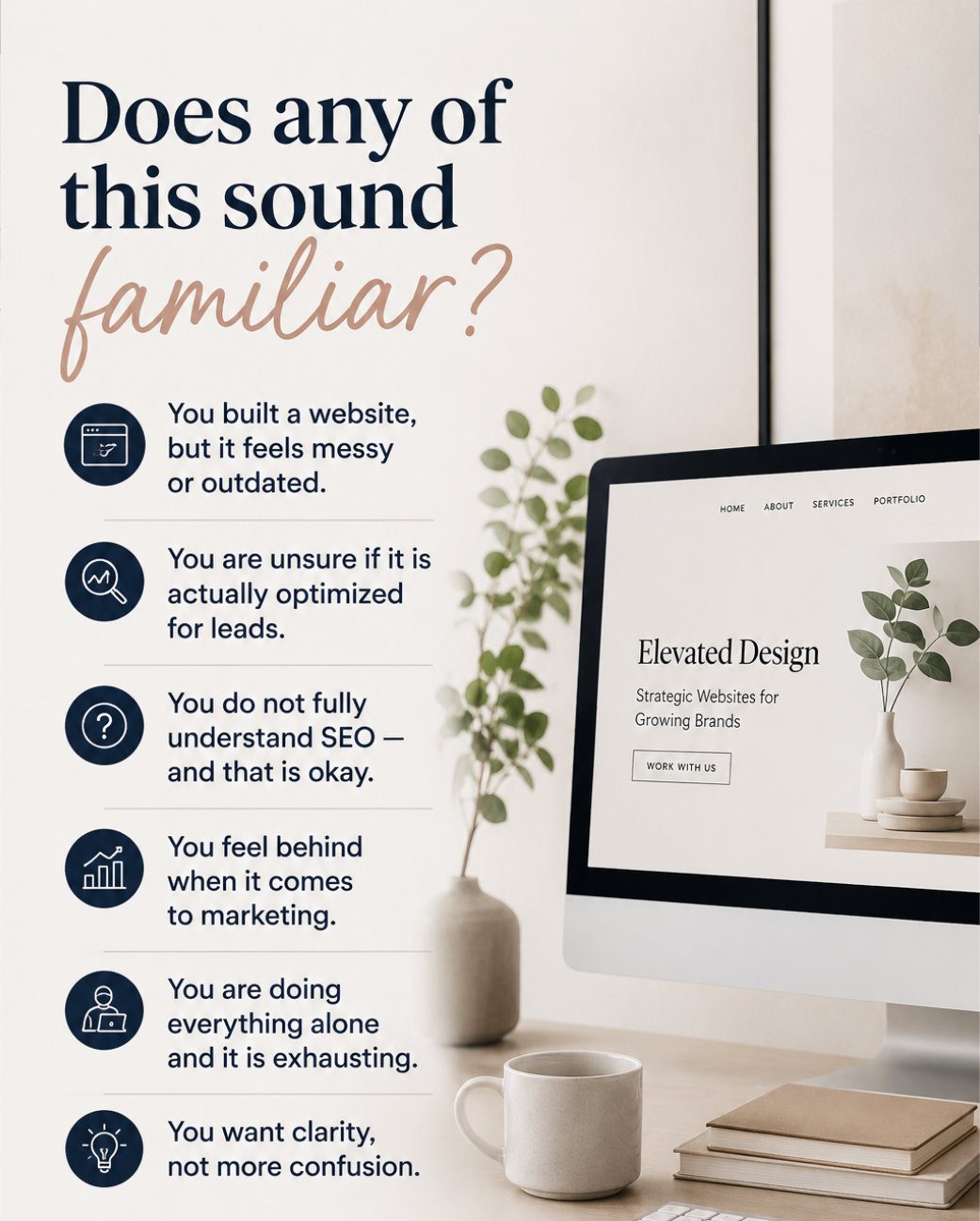 Does this sound familiar, unsure of what to do next with your website marketing?