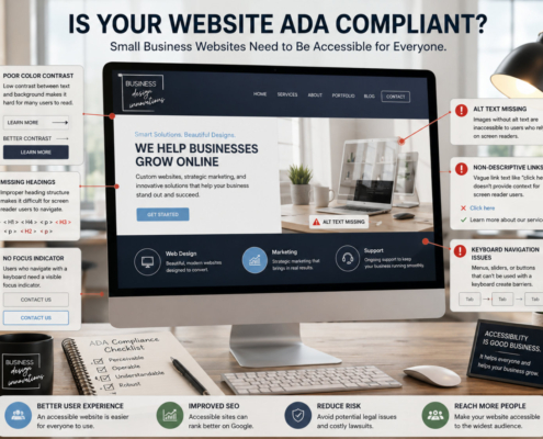 is your website ADA Complaint free audio business design innovations blog