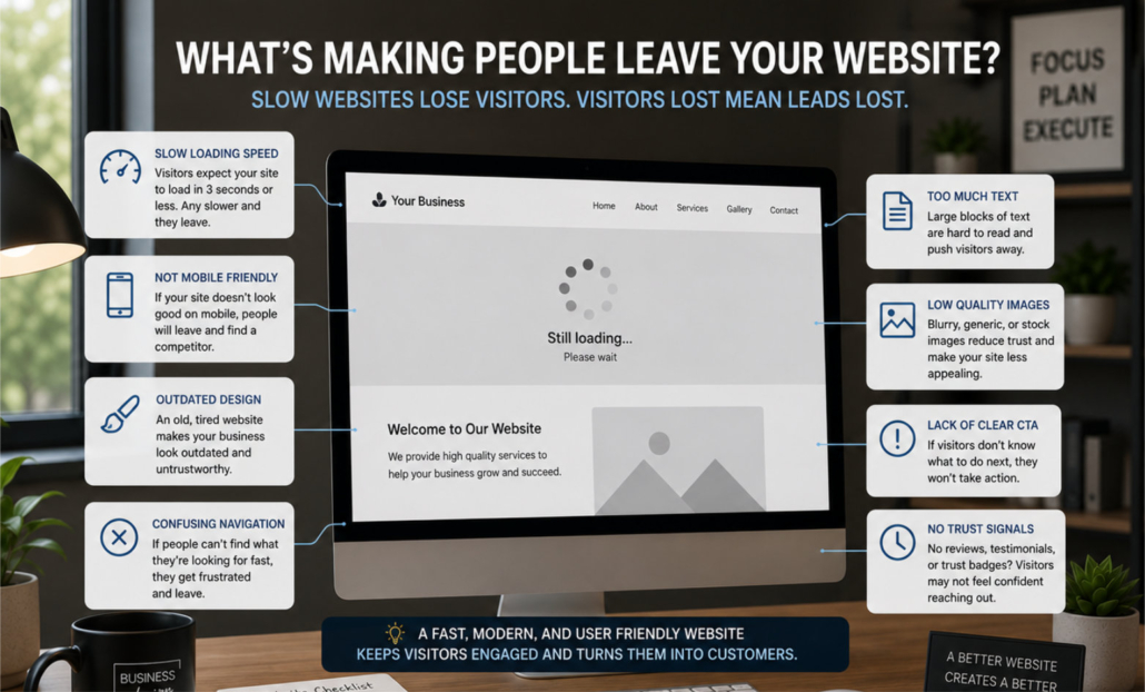 whats making people leave your website