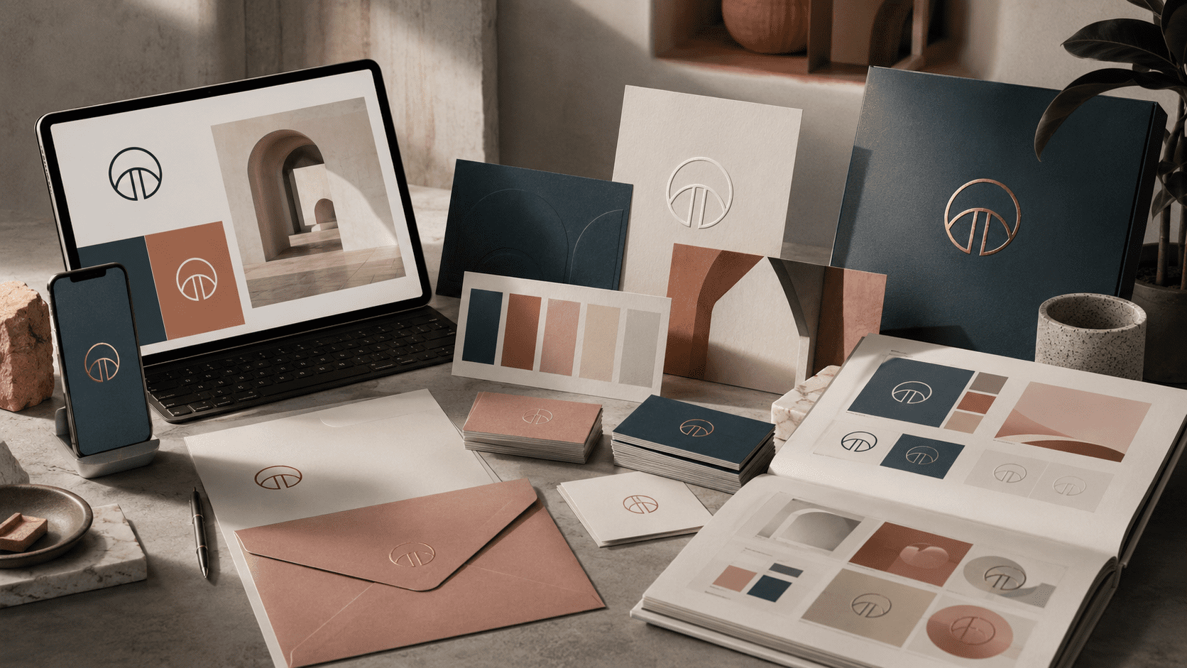 Business Design Innovations branding and design package